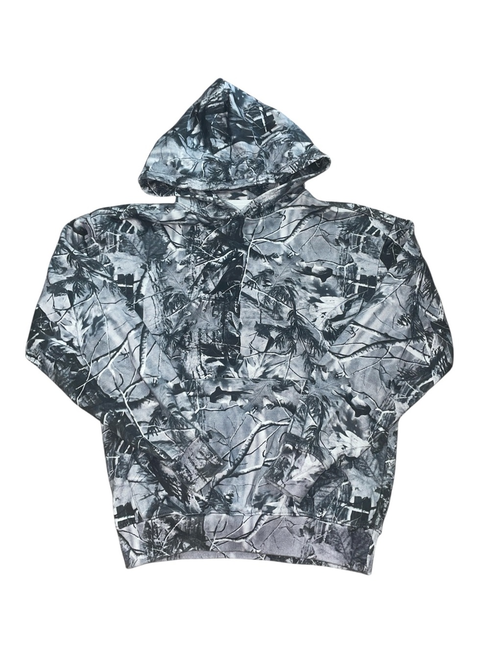 Pacsun grey and black camo hoodie